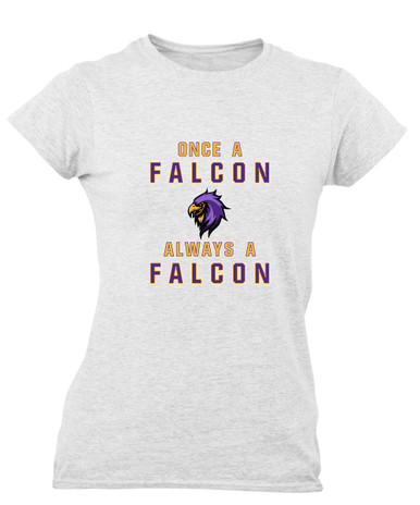 Monroe Falcons Sideview Once A Women's SS T-Shirt
