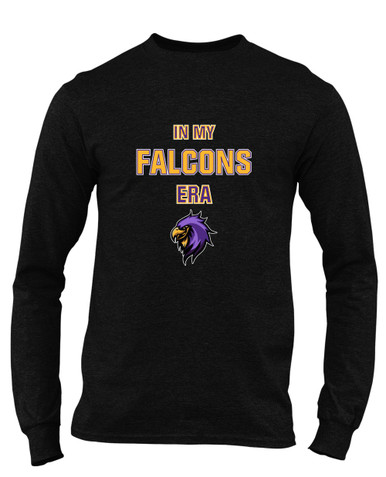 Monroe Falcons Sideview Era #1 Men's Premium LS T-Shirt