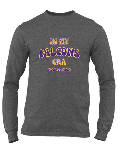 Monroe Falcons Sideview Era #2 Men's Premium LS T-Shirt