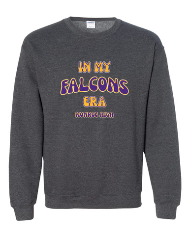 Monroe Falcons Sideview Era #2 Men's Sweatshirt