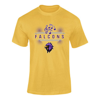 Monroe Falcons Sideview Band # 3 Men's Premium SS T-Shirt