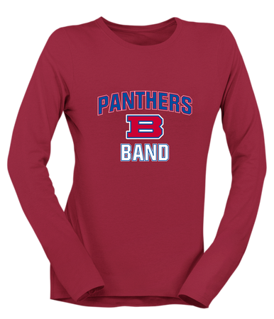 Bartlett Panthers Band # 1 Women's Premium LS T-Shirt