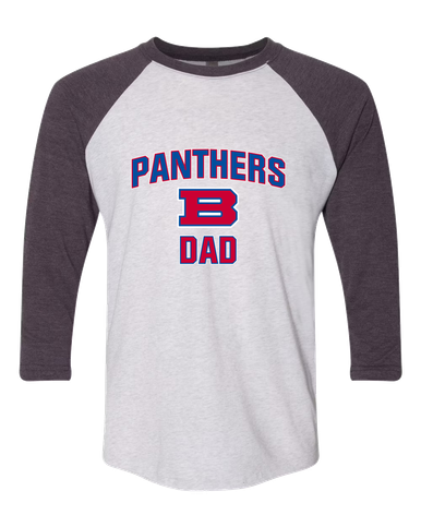 Bartlett Panthers Dad Men's Baseball T-Shirt