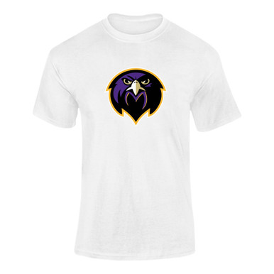 Monroe Falcons Front View Mascot #1 Men's SS T-Shirt