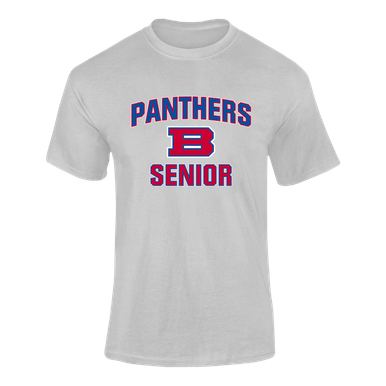 Bartlett Panthers Senior #1 Men's SS T-Shirt