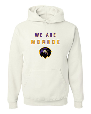 Monroe Falcons Front View We Are Men's Premium Hoodie