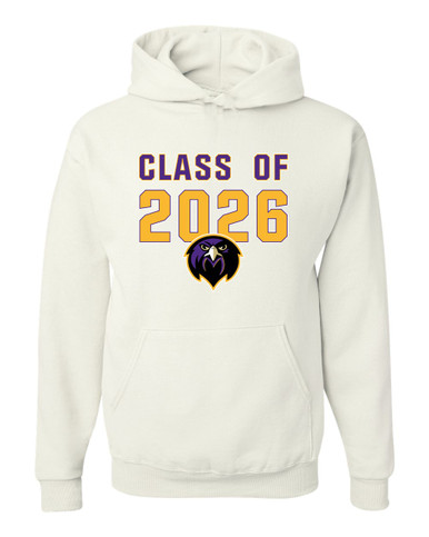 Monroe Falcons Front View Class of 2026 Men's Premium Hoodie