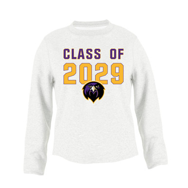Monroe Falcons Front View Class of 2029 Men's Sweatshirt