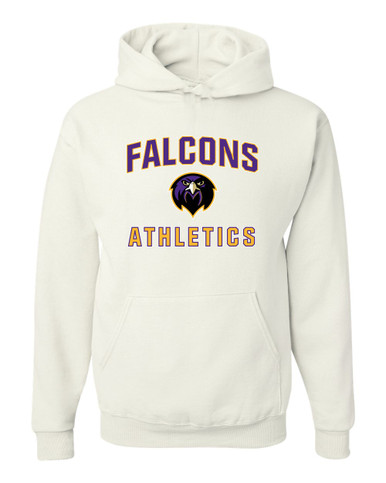 Monroe Falcons Front View Athletics Men's Premium Hoodie