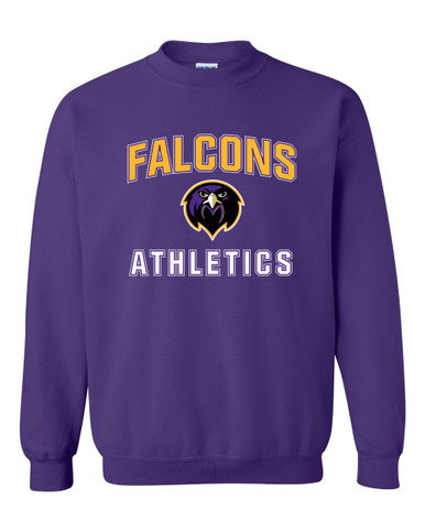 Monroe Falcons Front View Athletics Men's Sweatshirt