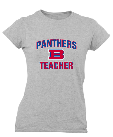 Bartlett Panthers Teacher Women's SS T-Shirt