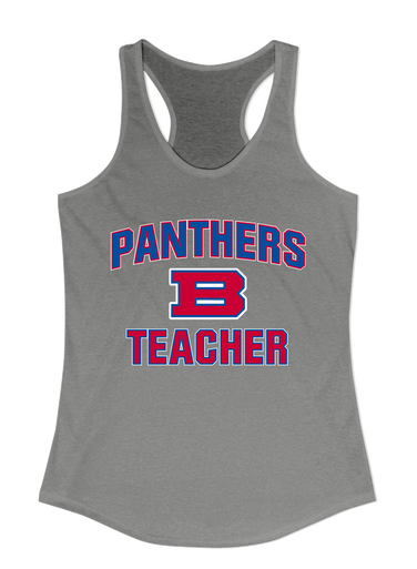 Bartlett Panthers Teacher Women's Tank Top