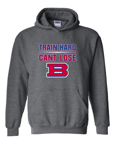 Bartlett Panthers Train Hard, Can't Lose Men's Hoodie