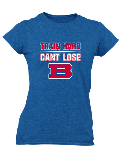 Bartlett Panthers Train Hard, Can't Lose Women's Premium SS T-Shirt