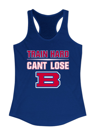 Bartlett Panthers Train Hard, Can't Lose Women's Tank Top