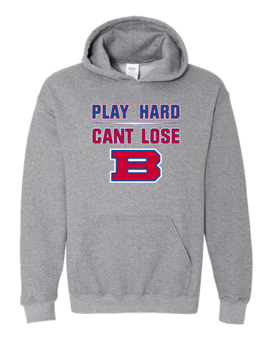 Bartlett Panthers Play Hard, Can't Lose Men's Hoodie