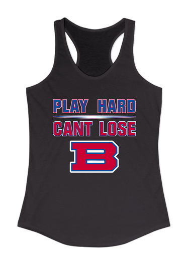 Bartlett Panthers Play Hard, Can't Lose Women's Tank Top