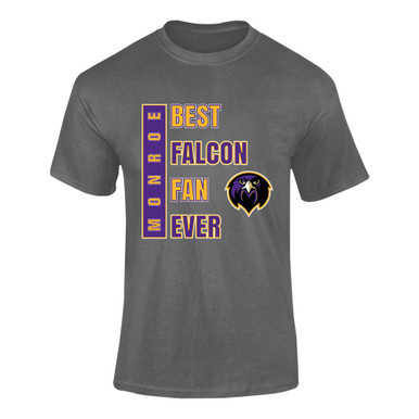 Monroe Falcons Front View Best Falcon Fan Men's Premium SS T-Shirt