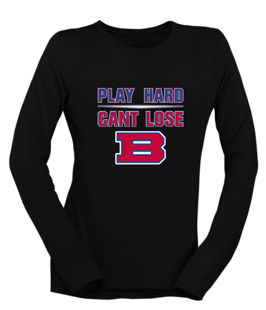 Bartlett Panthers Play Hard, Can't Lose Women's Premium LS T-Shirt
