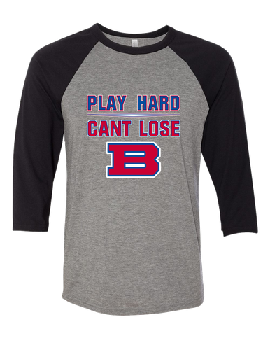 Bartlett Panthers Play Hard, Can't Lose Men's Baseball T-Shirt