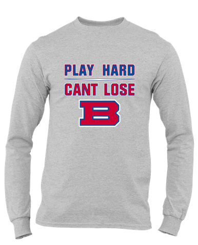 Bartlett Panthers Play Hard, Can't Lose Men's Premium LS T-Shirt