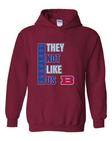 Bartlett Panthers They Not Like Us #1 Men's Hoodie