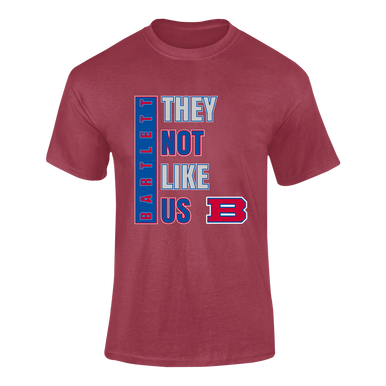 Bartlett Panthers They Not Like Us #1 Men's Premium SS T-Shirt