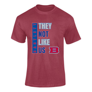 Bartlett Panthers They Not Like Us #1 Men's SS T-Shirt