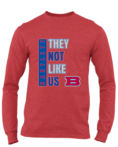 Bartlett Panthers They Not Like Us #1 Men's Premium LS T-Shirt