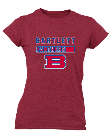 Bartlett Panthers Mascot #7 Women's Premium SS T-Shirt