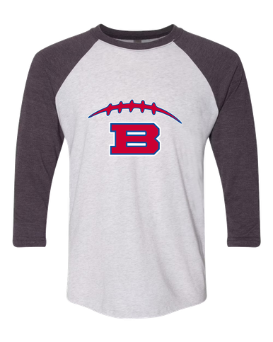 Bartlett Panthers Football #2 Men's Baseball T-Shirt