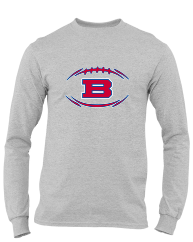 Bartlett Panthers Football #3 Men's LS T-Shirt