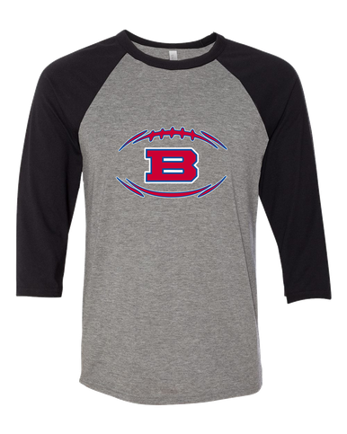 Bartlett Panthers Football #3 Men's Baseball T-Shirt