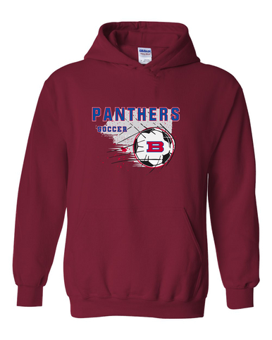 Bartlett Panthers Soccer #2 Men's Hoodie