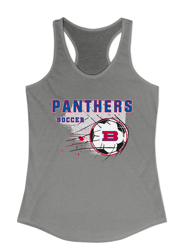 Bartlett Panthers Soccer #2 Women's Tank Top