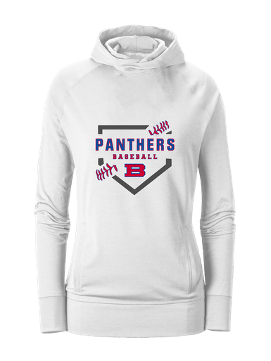 Bartlett Panthers Baseball #2 Women's Hoodie