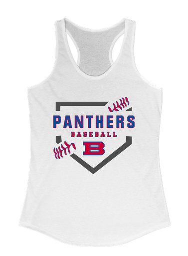 Bartlett Panthers Baseball #2 Women's Tank Top