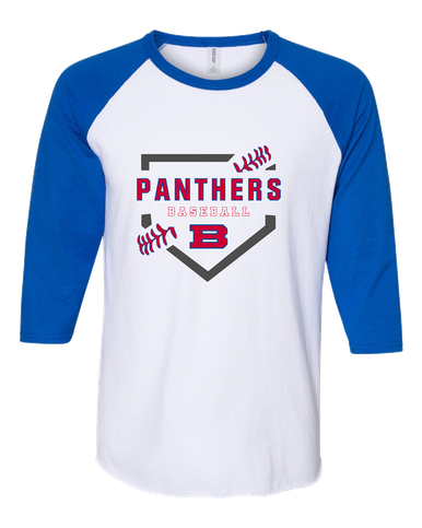 Bartlett Panthers Baseball #2 Men's Baseball T-Shirt
