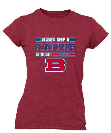 Bartlett Panthers Mindset Women's Premium SS T-Shirt