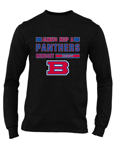 Bartlett Panthers Mindset Men's LS T-Shirt