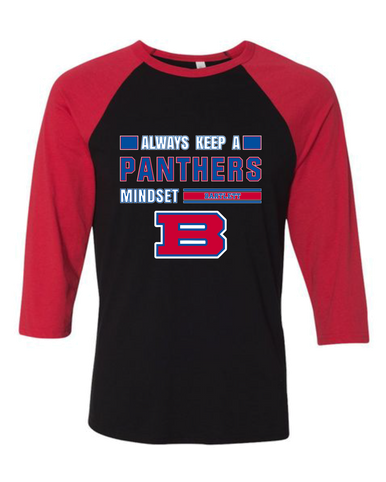 Bartlett Panthers Mindset Women's Baseball T-Shirt