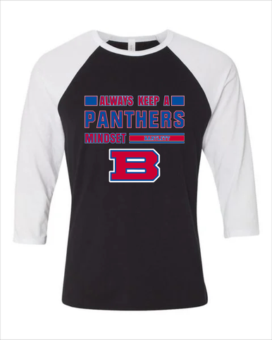 Bartlett Panthers Mindset Men's Baseball T-Shirt