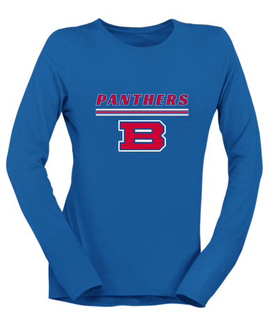 Bartlett Panthers Mascot #8 Women's Premium LS T-Shirt