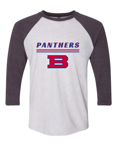 Bartlett Panthers Mascot #8 Men's Baseball T-Shirt