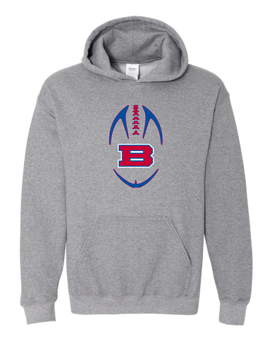 Bartlett Panthers Football #4 Men's Hoodie