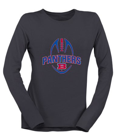 Bartlett Panthers Football #5 Women's Premium LS T-Shirt