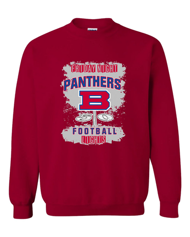 Bartlett Panthers Football #6 Men's Sweatshirt