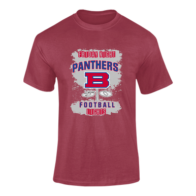 Bartlett Panthers Football #6 Men's Premium SS T-Shirt
