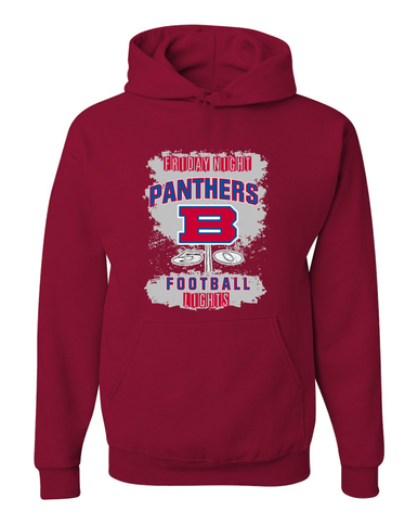 Bartlett Panthers Football #6 Men's Premium Hoodie