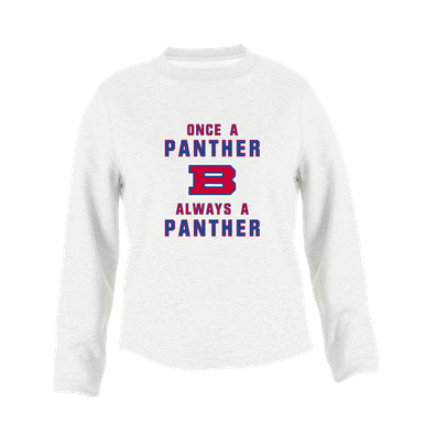 Bartlett Panthers Once A Women's Sweatshirt